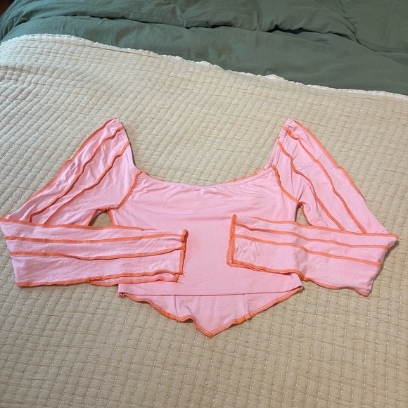 Omighty Pink and Orange Long sleeve - Picture 6 of 8